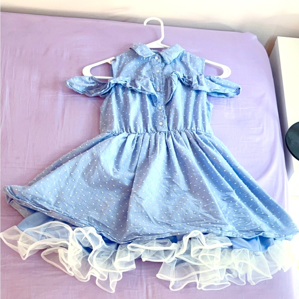 Off the shoulder, Cinderella casual wear dress